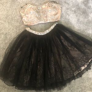 2 piece prom/ event dress